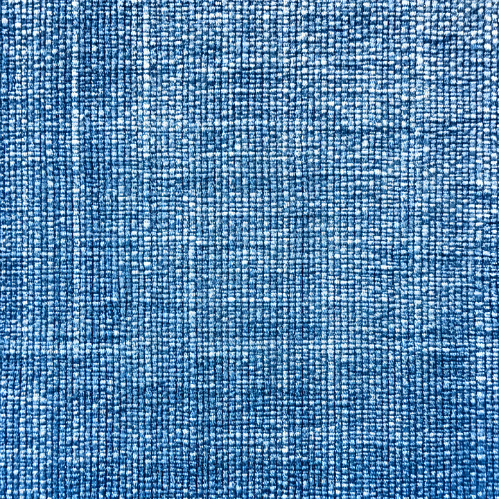 Cracked Denim Fabric with Blue and White Woven Detail seamless PBR texture preview