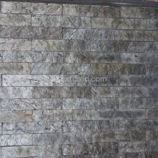 Realistic Stone Wall Texture with Natural Color Variation