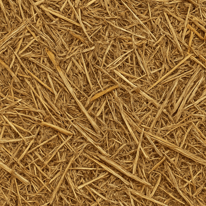 Coarse Barn Straw seamless PBR texture preview
