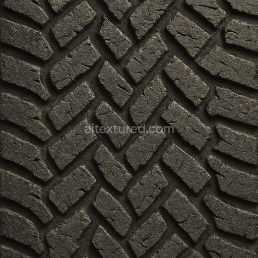 Rough Tire Tread Rubber Texture Seamless 1024X1024