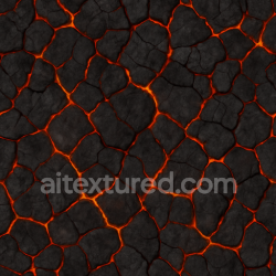 seamless Seamless 3d texture pbr 8k scorched surface with fire cracked earth detail texture 8k free download PBR
