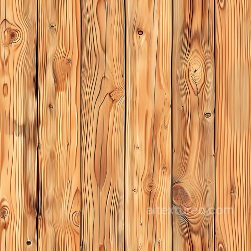 Knotty Pine Wood Planks PBR Texture with Detailed Grain seamless Wood PBR texture