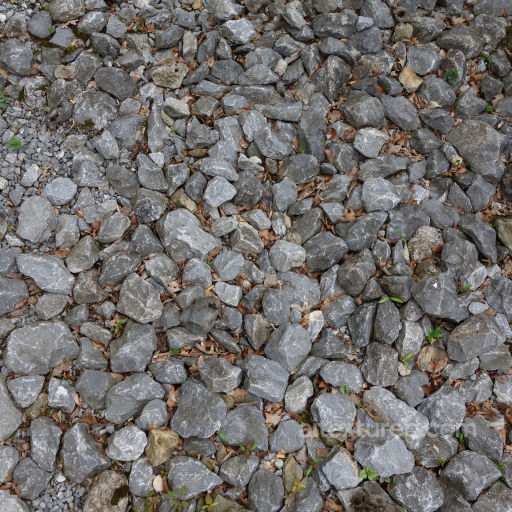 Natural Stone Gravel PBR Texture with Realistic Rock Details seamless Stone PBR texture
