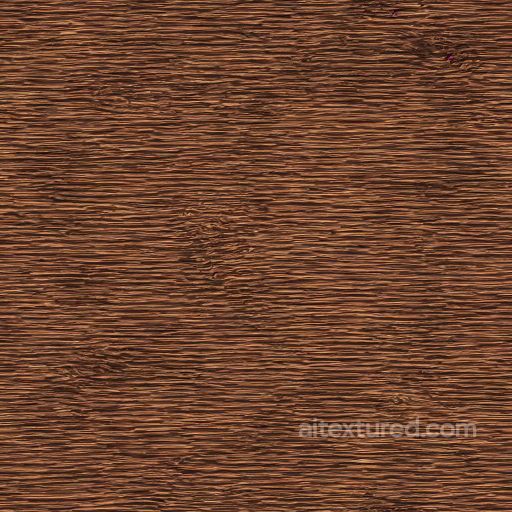 Rough Mahogany Wood Seamless Texture with Dense Horizontal Grain seamless Wood PBR texture