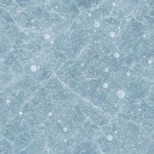 Seamless 3d texture pbr 8k portraying frozen lake surface with ice scales and ice bubbles