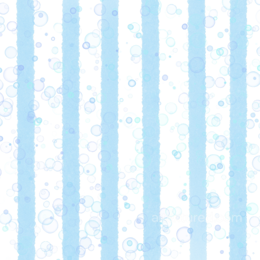 Soft Blue Watercolor Stripes Seamless Texture with Translucent Bubbles seamless Watercolor Stripes PBR texture