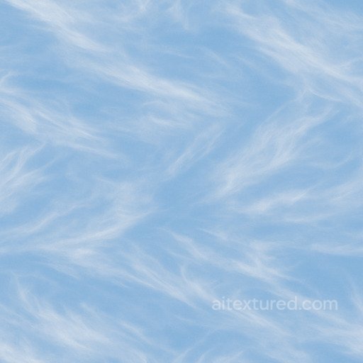 Light Cirrus Seamless Texture seamless Clouds PBR texture