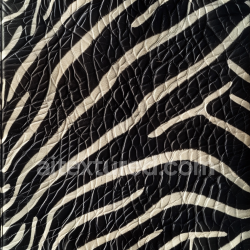 seamless Seamless 3D Black and White Embossed Zebra Leather PBR Texture with Realistic Grain and Wrinkles texture 8k free download PBR