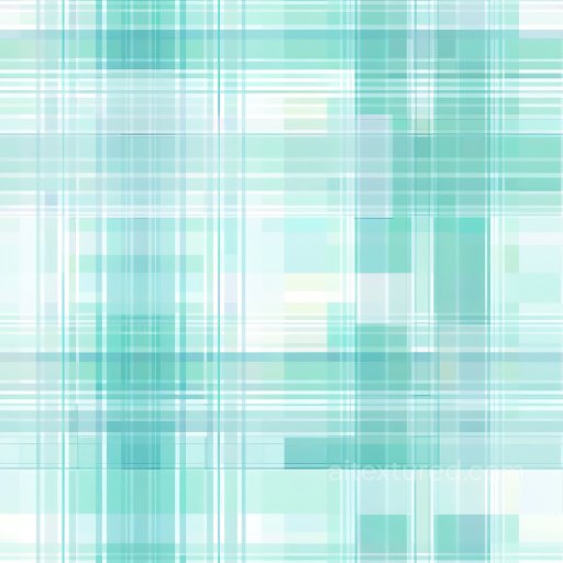 Seamless 3D Metal PBR Texture Featuring Light Teal Plaid Pattern texture preview