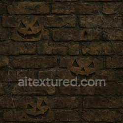 seamless Seamless Brick PBR Texture — Halloween Old Grimy Brick Wall Surface texture 8k free download PBR