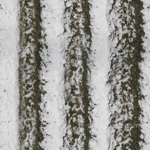 Snow Mud Field seamless Snow-ice PBR texture