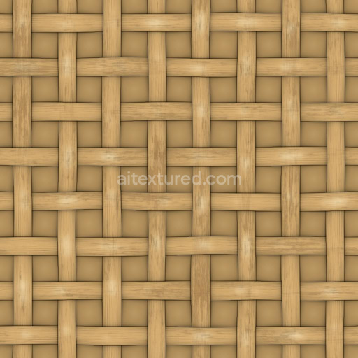Wicker and Rattan Furniture Texture | Free PBR