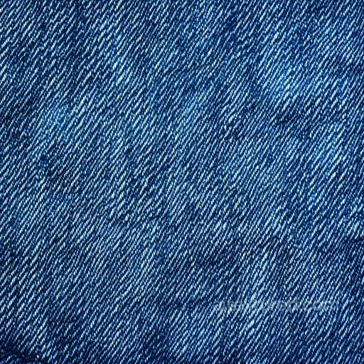 Cracked Denim Fabric PBR Texture with Detailed Blue Frayed Threads seamless Denim jeans PBR texture