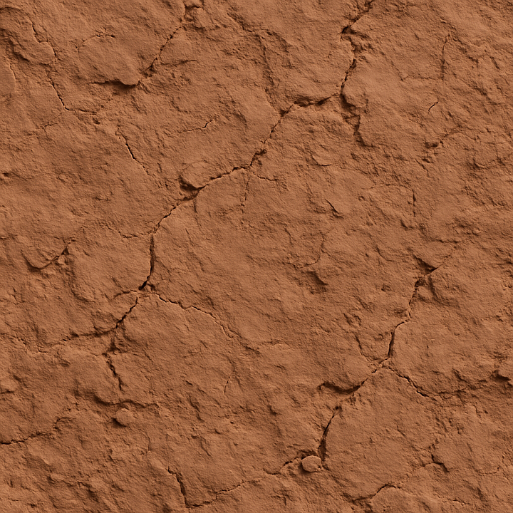Realistic Clay seamless PBR texture preview
