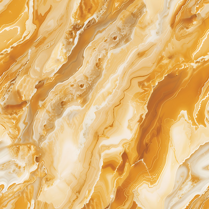 Crema Caramel Marble with Polished Warm Veining seamless PBR texture preview
