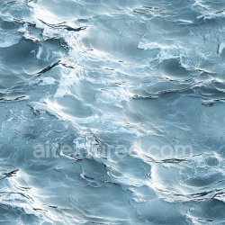 seamless Seamless 3D PBR Texture of Realistic Ocean Surface with Dynamic Waves and Natural Highlights texture 8k free download PBR
