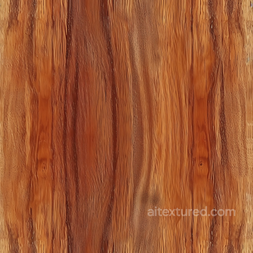 Polished Cedar Wood Seamless Texture with Natural Grain and Warm Tones seamless Wood PBR texture