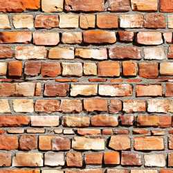 seamless Seamless 3D Cracked Red Brick Wall PBR Texture with Rough Mortar texture 8k free download PBR