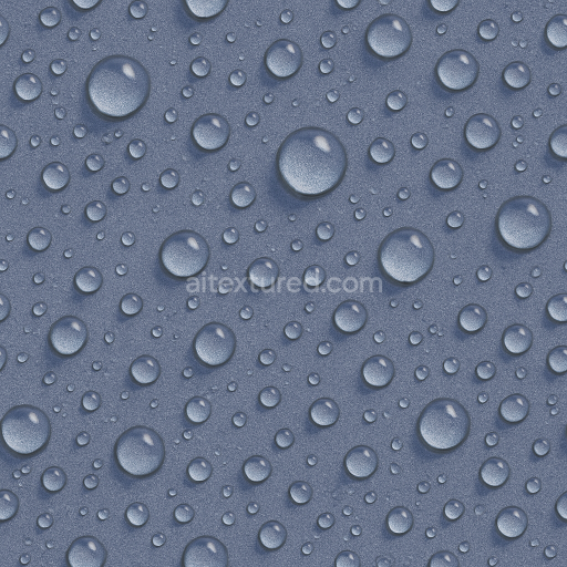 Seamless 3d texture pbr 8k droplet gradients on fabric surface