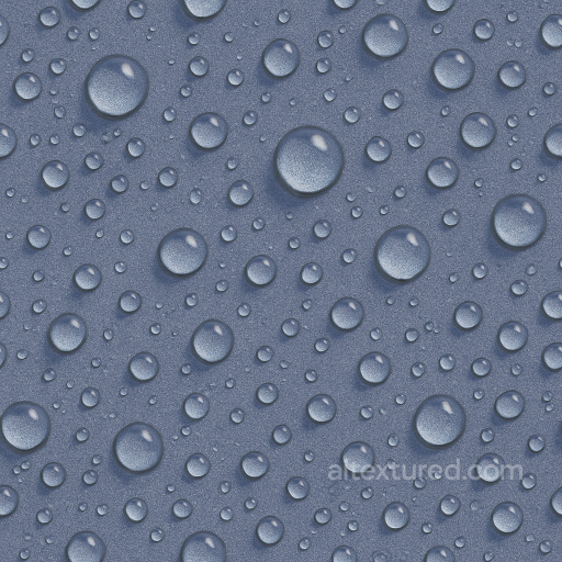 Droplet Gradients On Fabric Surface seamless Drops on the surface PBR texture