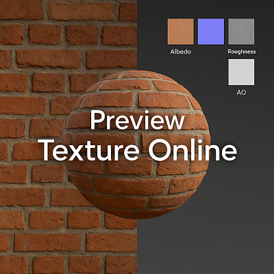 Preview Texture Online – Free 3D Material Viewer
