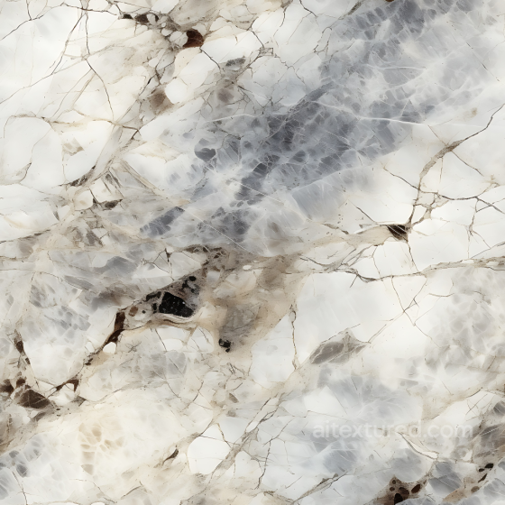Gray and Beige Marble PBR Texture with Chaotic Vein Pattern Marble texture preview