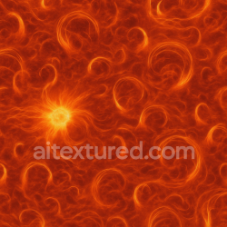 seamless Seamless 3d texture pbr 8k solar flare with solar prominence and coronal loops detail in 8k texture 8k free download PBR