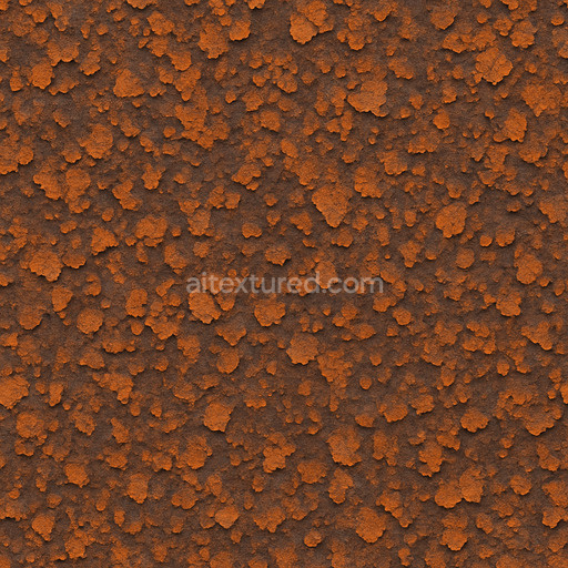 Seamless Rust Flakes Seamless Texture