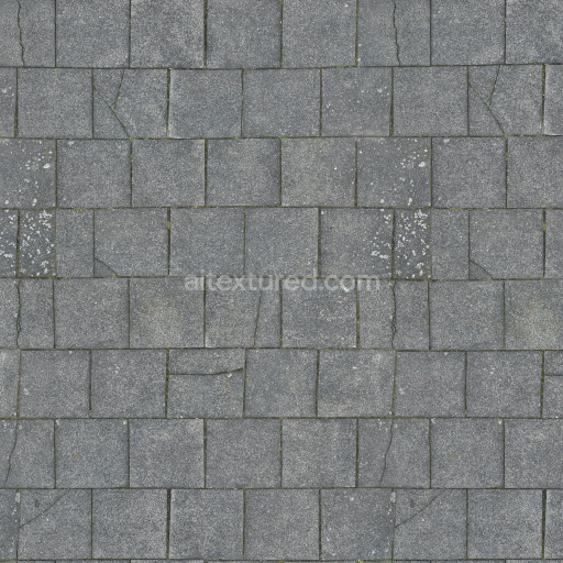 Paving Stone Seamless Tileable Gray Rough Weathered Outdoor Urban Texture