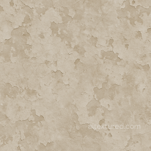 Rough Plaster Surface With Chipped Plaster And Peeling Paint Decay seamless Surfaces, smooth, rough PBR texture
