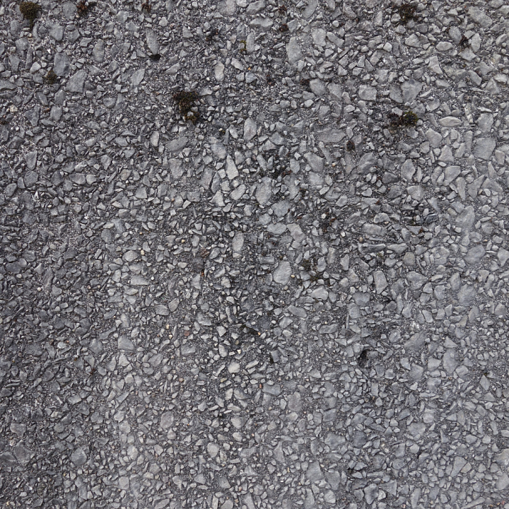 Detailed Asphalt with Embedded Gravel Surface for seamless PBR texture preview