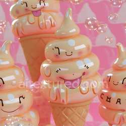 seamless Seamless 3D Inflated Glossy Vinyl Texture with Soft Bubble Pattern in Warm Beige texture 8k free download PBR