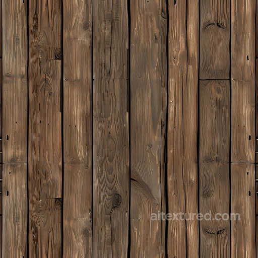 Weathered Pine Wood Planks Seamless Texture with Knots and Grain Detail seamless Wood PBR texture