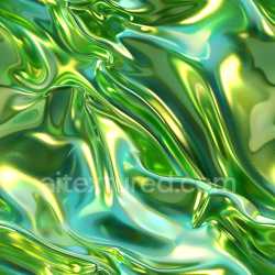 seamless Seamless 3D PBR Texture Featuring Glossy Iridescent Green and Blue Draped Fabric Surface texture 8k free download PBR