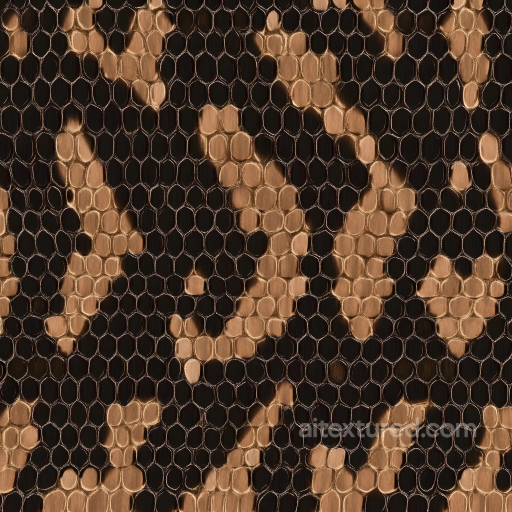 Featuring Detailed Reptilian Scale Skin Pattern seamless Skin PBR texture