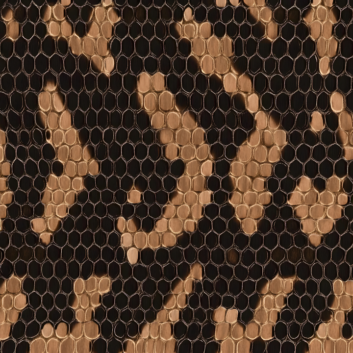 Featuring Detailed Reptilian Scale Skin Pattern seamless PBR texture preview