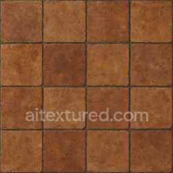 seamless Aged Terracotta Tile Texture Seamless texture 8k free download PBR