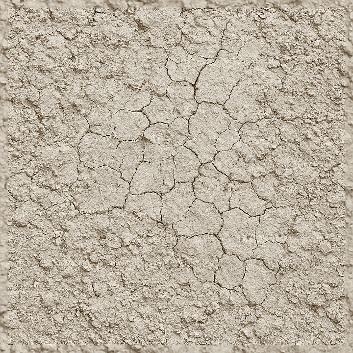 Of Chalky Soil With Calcium Deposits And Dry Mud Cracks seamless PBR texture preview