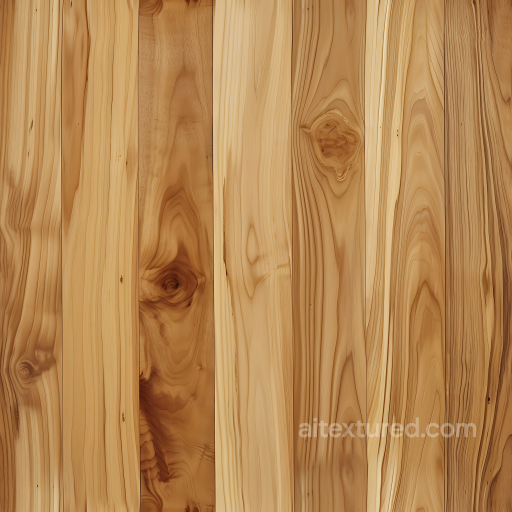 Knotty Pine Wood Planks PBR Texture with Warm Natural Tones seamless Wood PBR texture