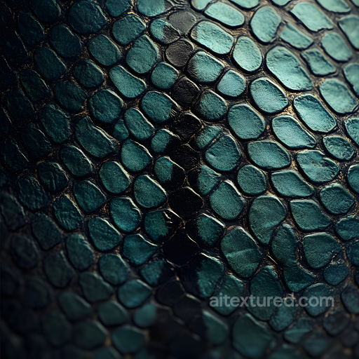 Scaled Reptile Skin Featuring Natural Sheen and Detailed Scale Pattern Seamless Texture seamless Skin PBR texture