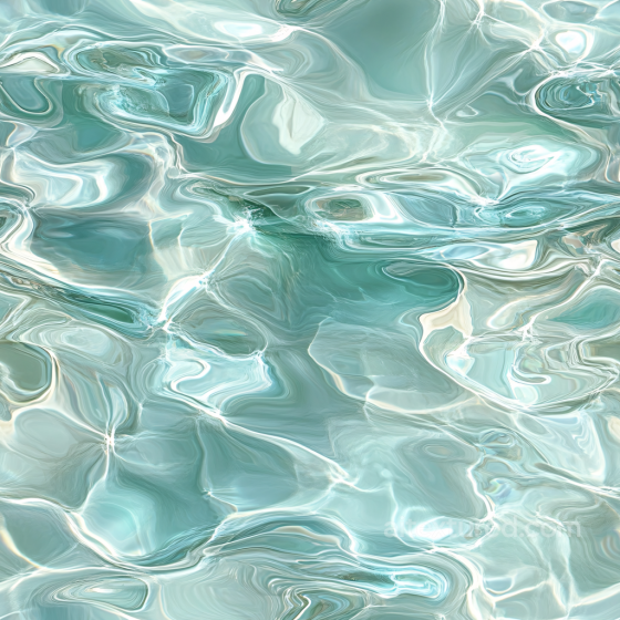 Water PBR Texture Featuring Clear Shallow Water and Realistic Caustics Water texture preview