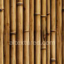 seamless Seamless 3D PBR Bamboo Texture Featuring Vertical Natural Tan Culms texture 8k free download PBR