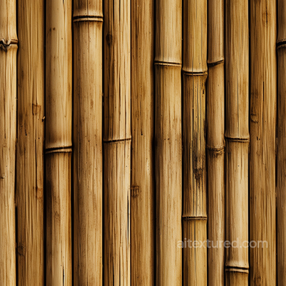 Bamboo Texture Featuring Vertical Natural Tan Culms Bamboo texture preview