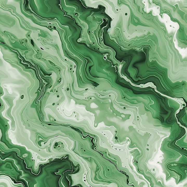 Jade Green Natural Marble with Flowing Veins seamless PBR texture preview