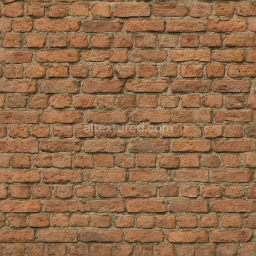 Seamless old brick 3d texture pbr 8k detailed weathered facade