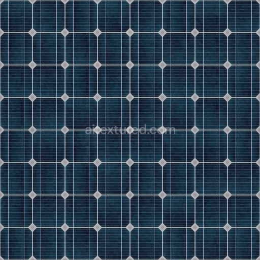 Solar Panel Blue Tileable Reflective Modern Clean Energy Tech Surface