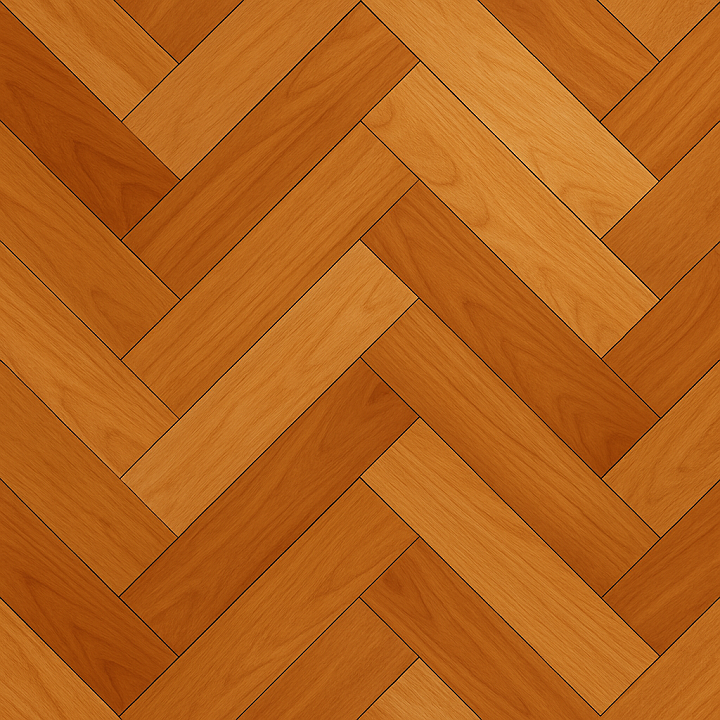 Polished Maple Parquet Wood seamless PBR texture preview