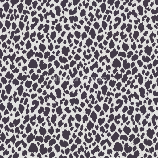 Seamless 3D PBR Leopard Print Fabric Texture in Monochrome Style