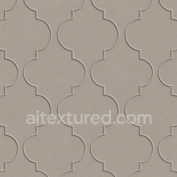 seamless Seamless 3d texture pbr 8k minimalist quatrefoil wallpaper with matte finish texture 8k free download PBR