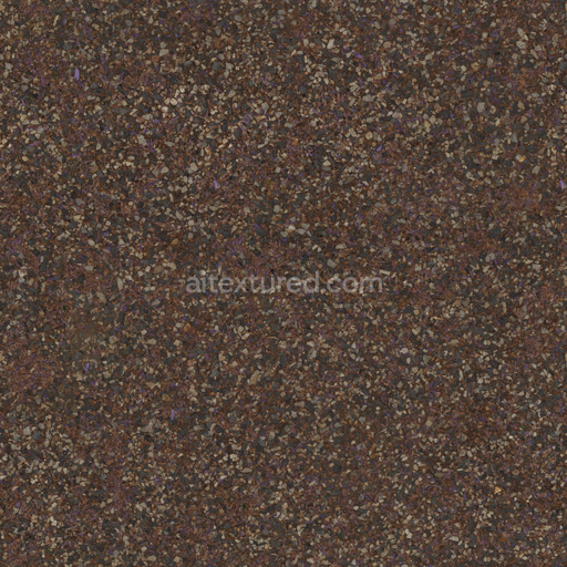 Flower Scattered Gravel — Gravelly Floor Albedo Stones Scattered — PBR seamless 3D texture